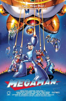 Mega Man Legends Timelines #1 (One Shot) Cover D Inc 1:5 Josh Perez Variant