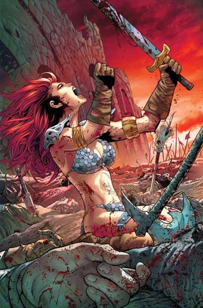 Sonja Reborn #5 Cover G 1 in 10 Greg Land Full Art Variant