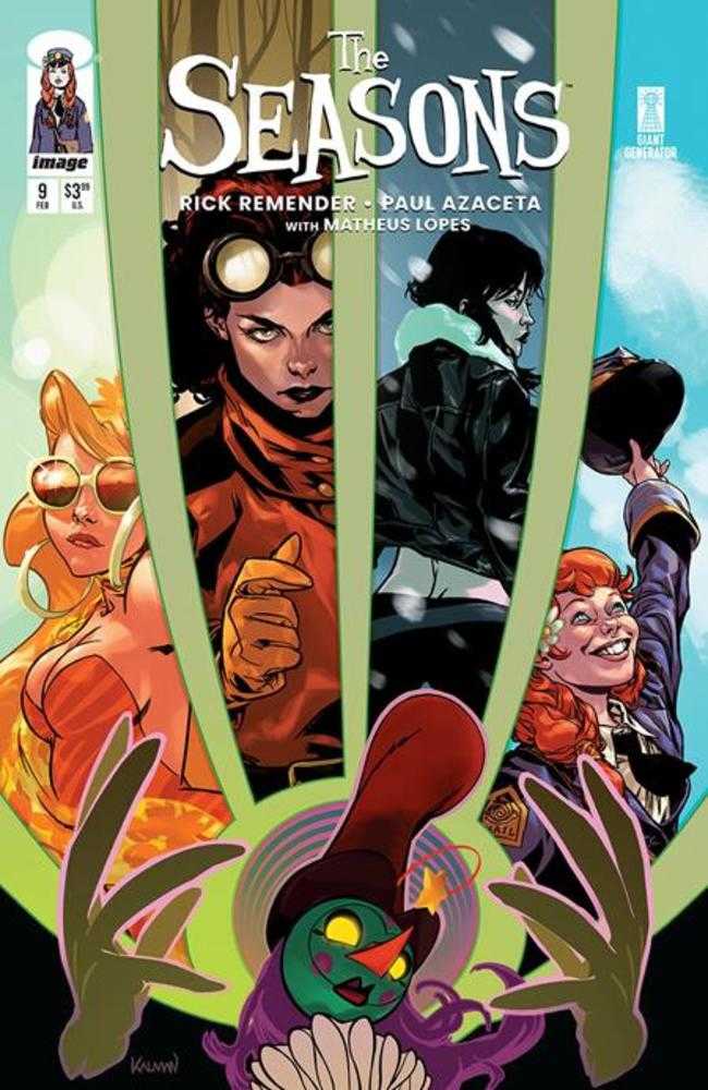 Seasons #9 Cover B Kalman Andrasofszky Variant