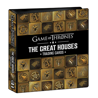 2025 Rittenhouse Game of Thrones Great Houses Album Binder with P3 Promo Card