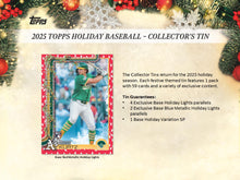 2025 Topps Baseball Holiday Tin