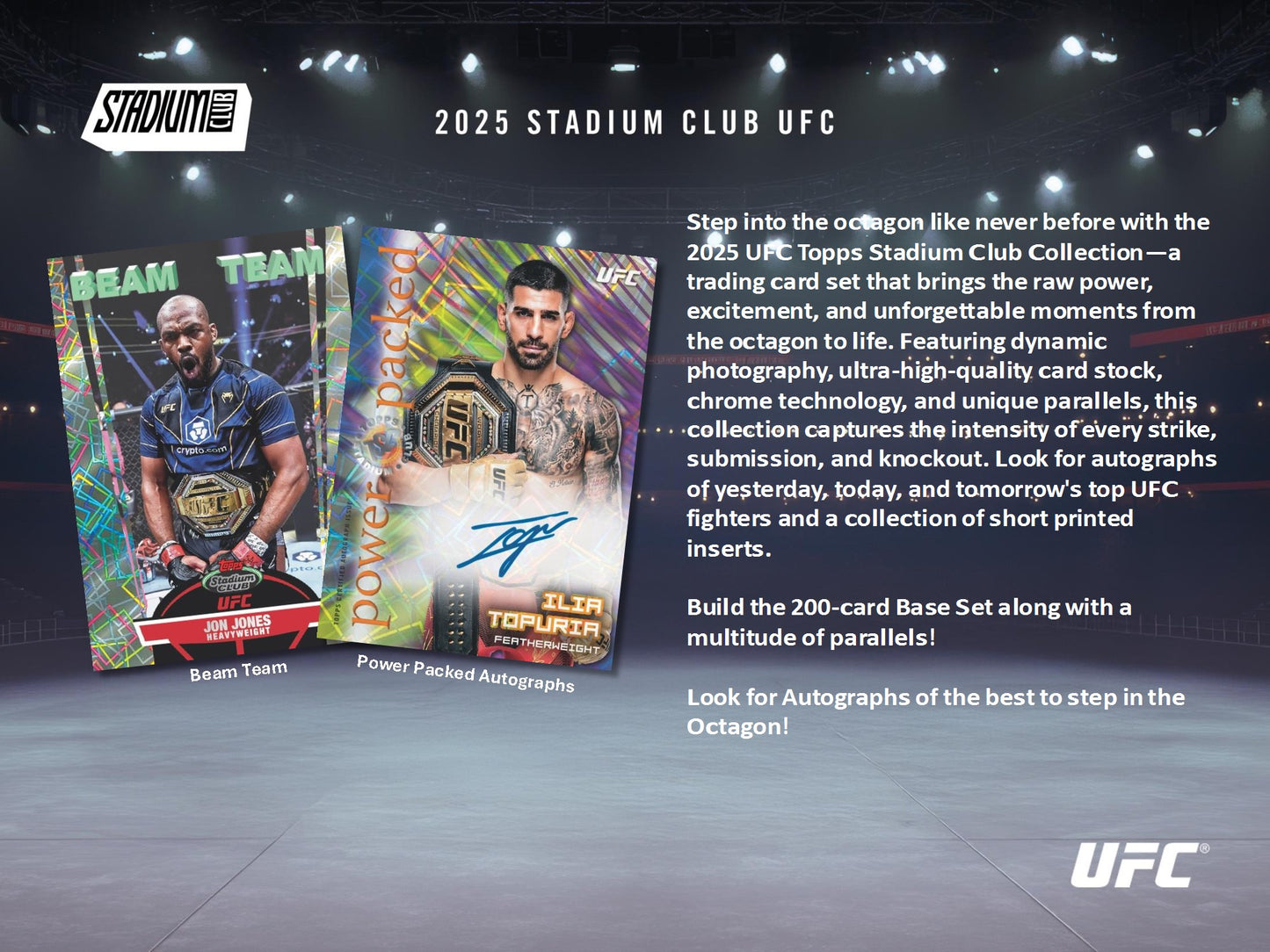 2025 Topps UFC Stadium Club Mega Box