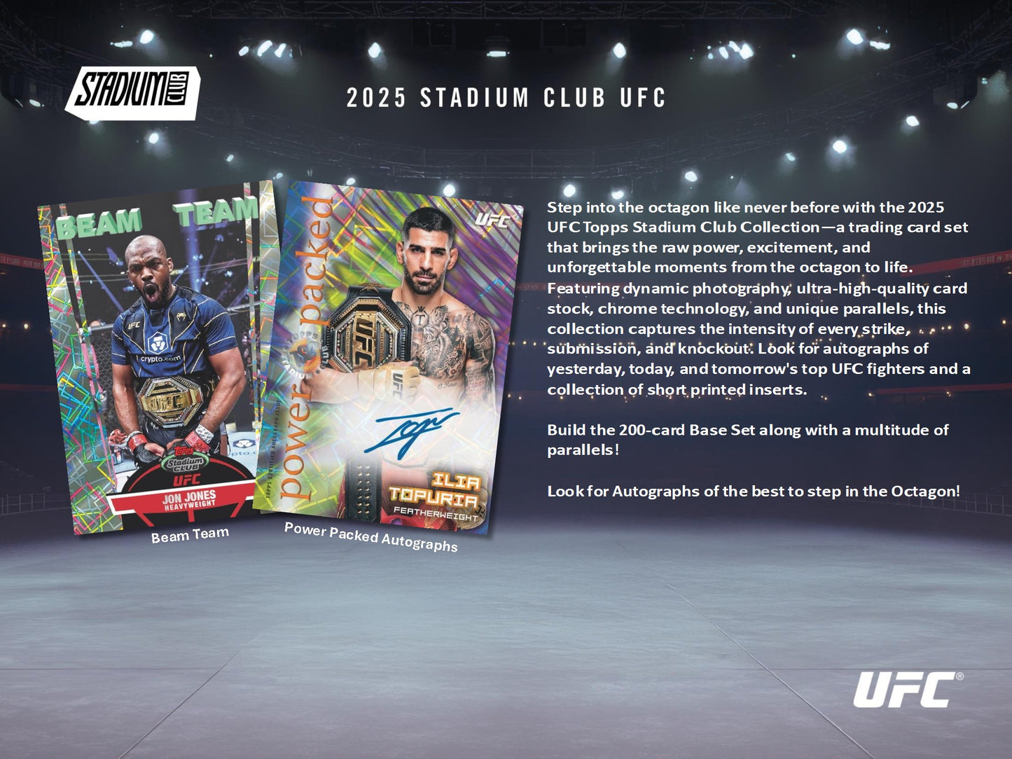 2025 Topps UFC Stadium Club Value Box