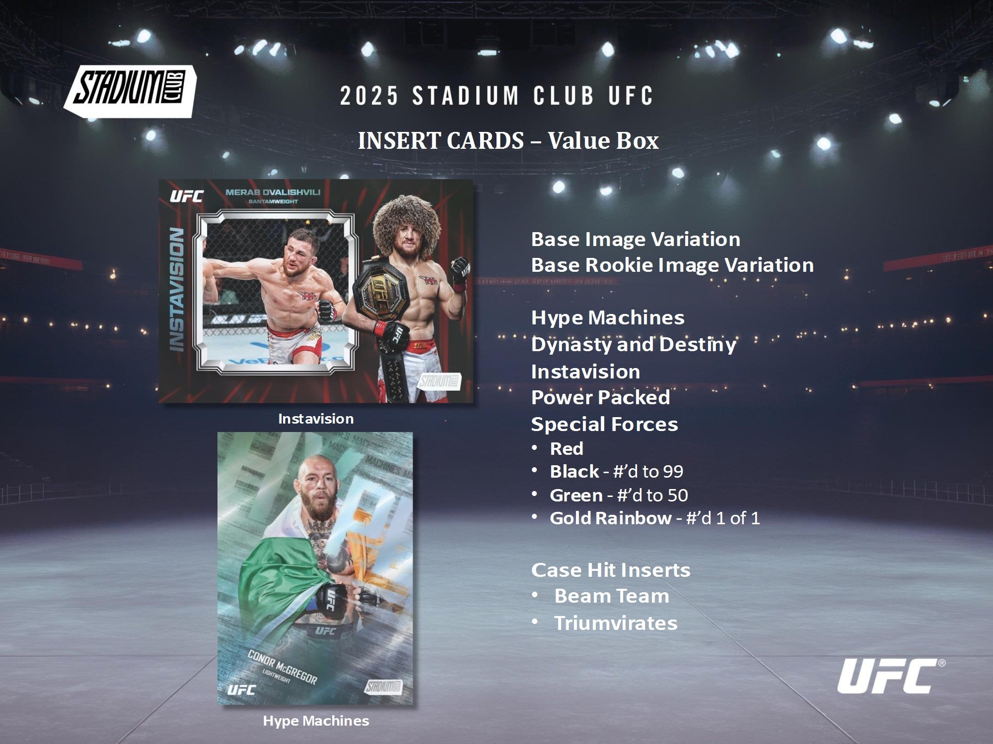 2025 Topps UFC Stadium Club Value Box – Digital Heroes