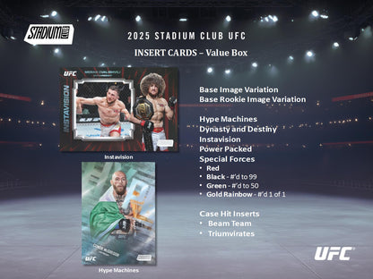 2025 Topps UFC Stadium Club Value Box
