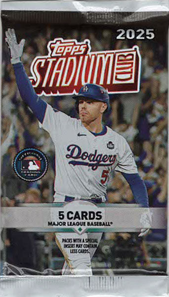 2025 Topps Stadium Club Baseball Pack