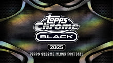 2025 Topps Black Chrome Football Hobby Box