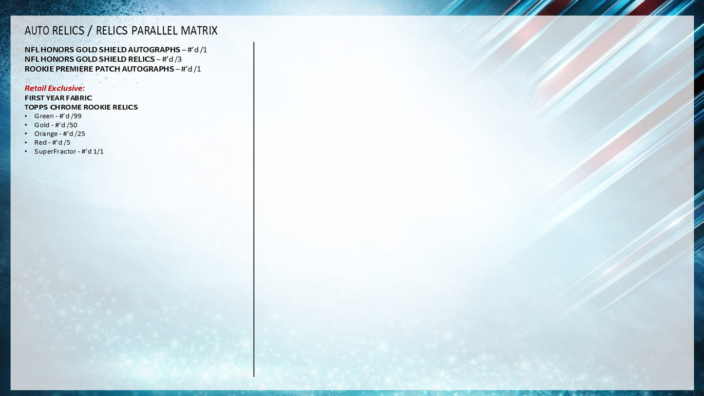 2025 Topps Chrome Football Value Box