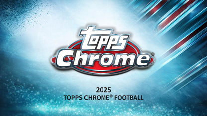 2025 Topps Chrome Football Hanger Box
