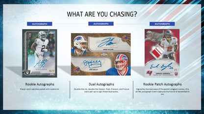 2025 Topps Chrome Football Hanger Box