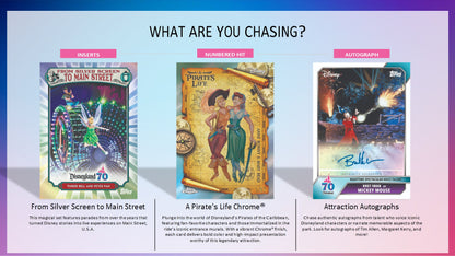 2025 Topps Disneyland 70th Anniversary Value Box