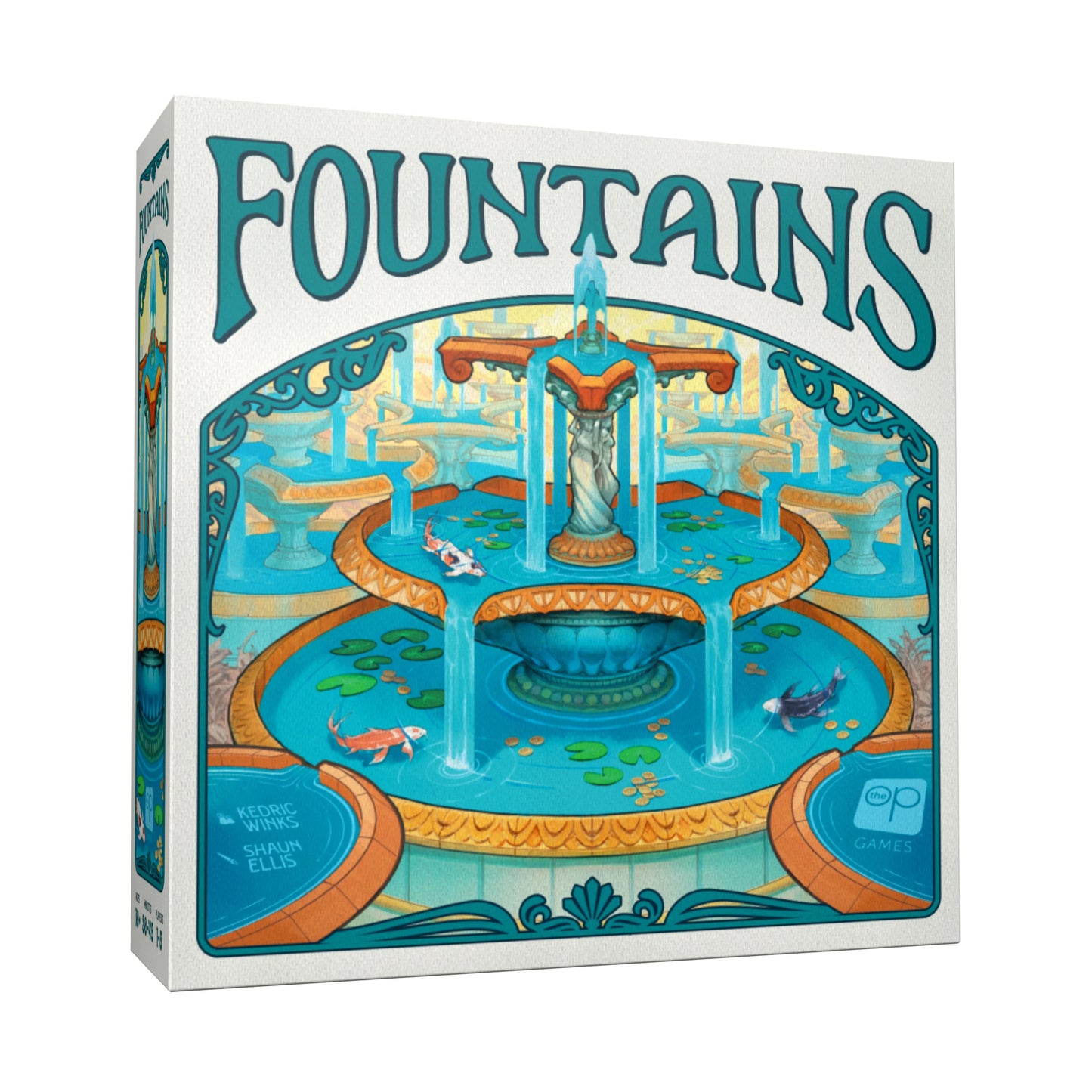 Fountains - Board Game [The OP Games]