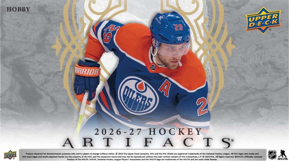 2026-27 Upper Deck Artifacts Hockey Sealed Hobby Box