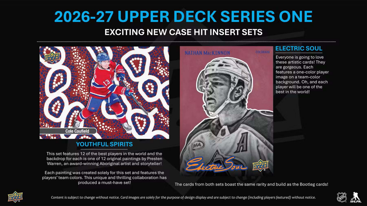 2026-27 Upper Deck Series 1 Hockey Blaster Box