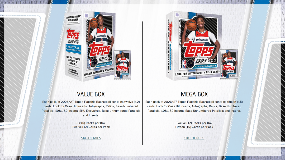 2026-27 Topps Flagship Basketball Hobby Jumbo Box