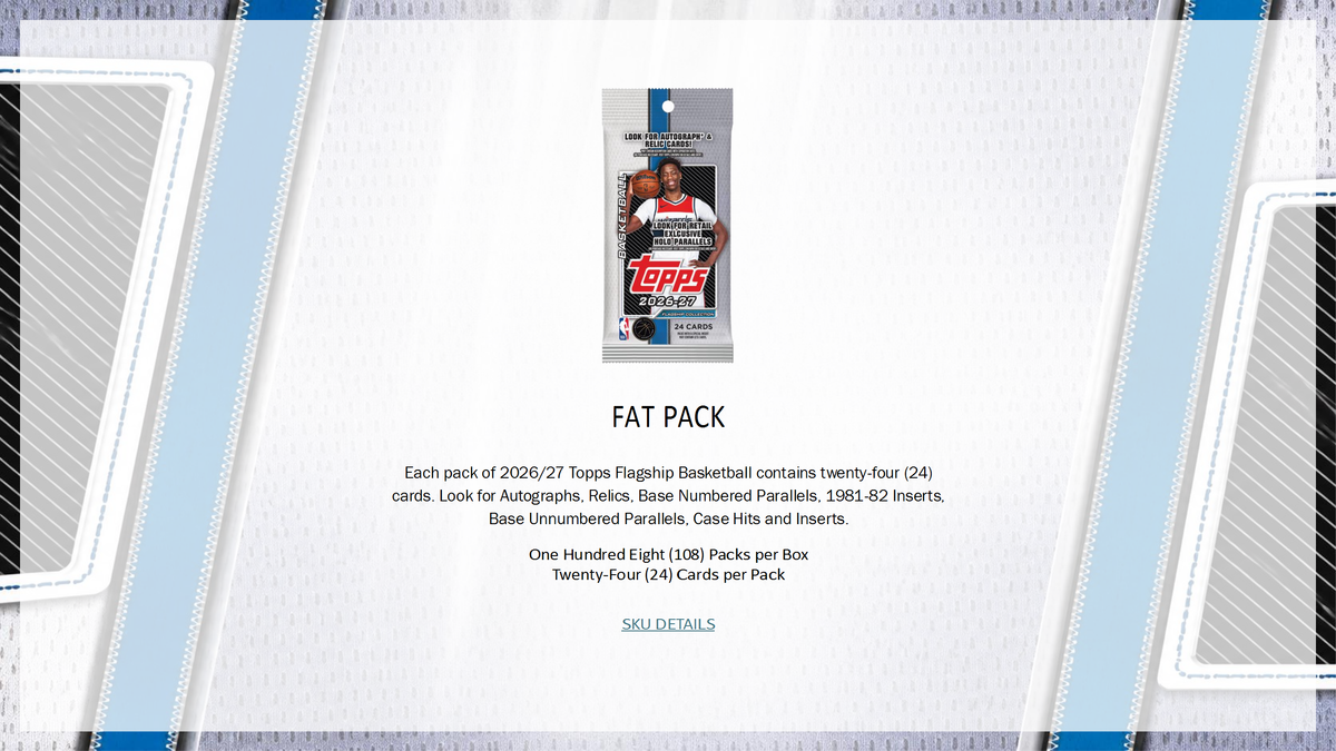 2026-27 Topps Flagship Basketball Hobby Jumbo Box