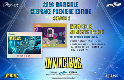 2026 Keepsake Invincible Season 2 Premiere Breaker Edition Box