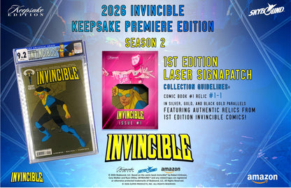 2026 Keepsake Invincible Season 2 Premiere Breaker Edition Box
