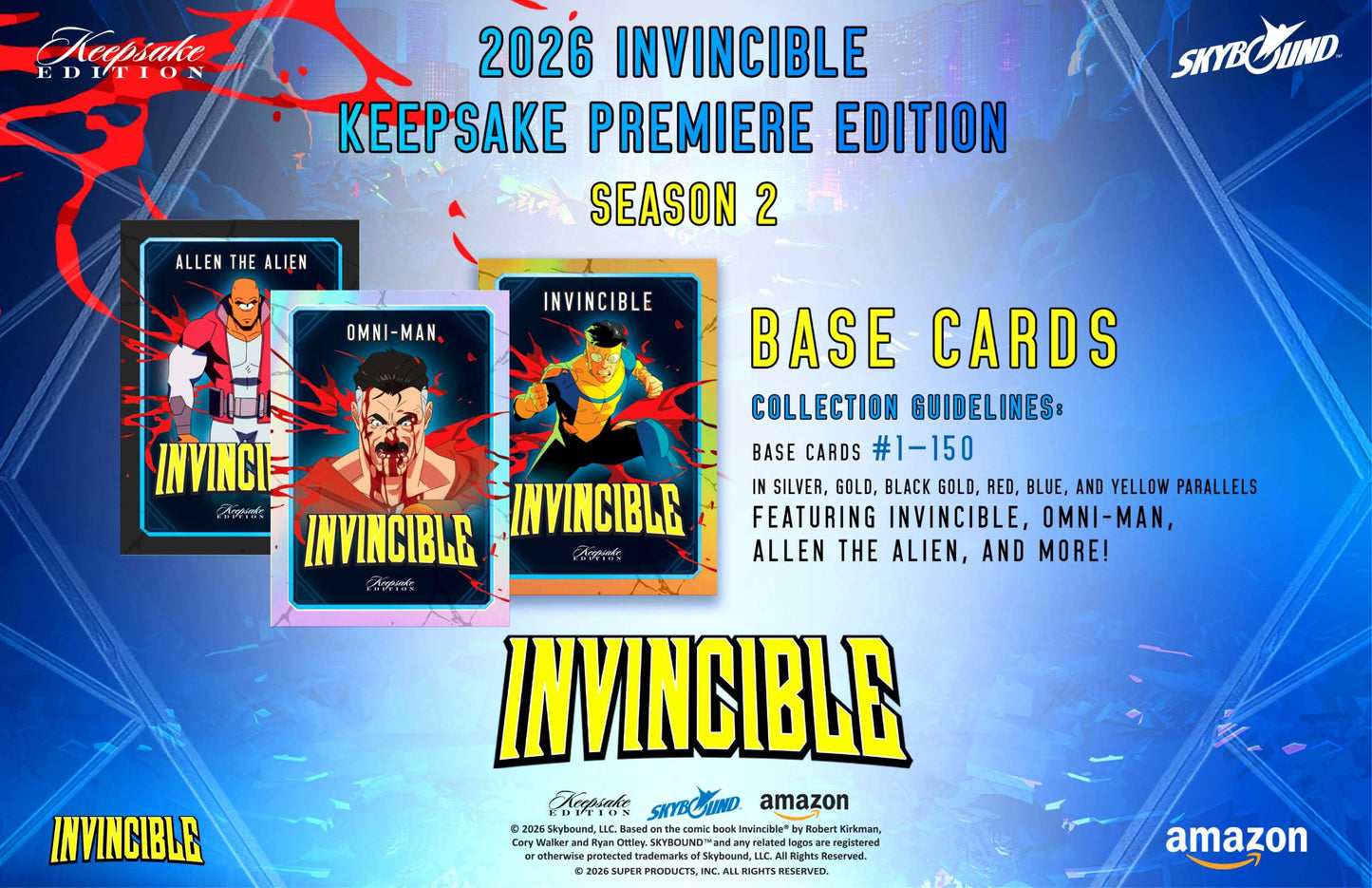 2026 Keepsake Invincible Season 2 Premiere Breaker Edition Box