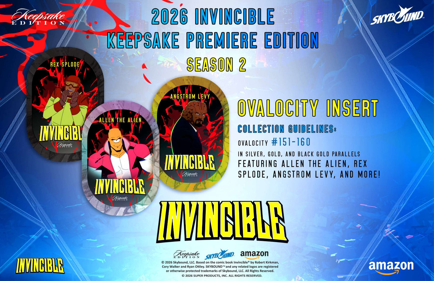 2026 Keepsake Invincible Season 2 Premiere Breaker Edition Box