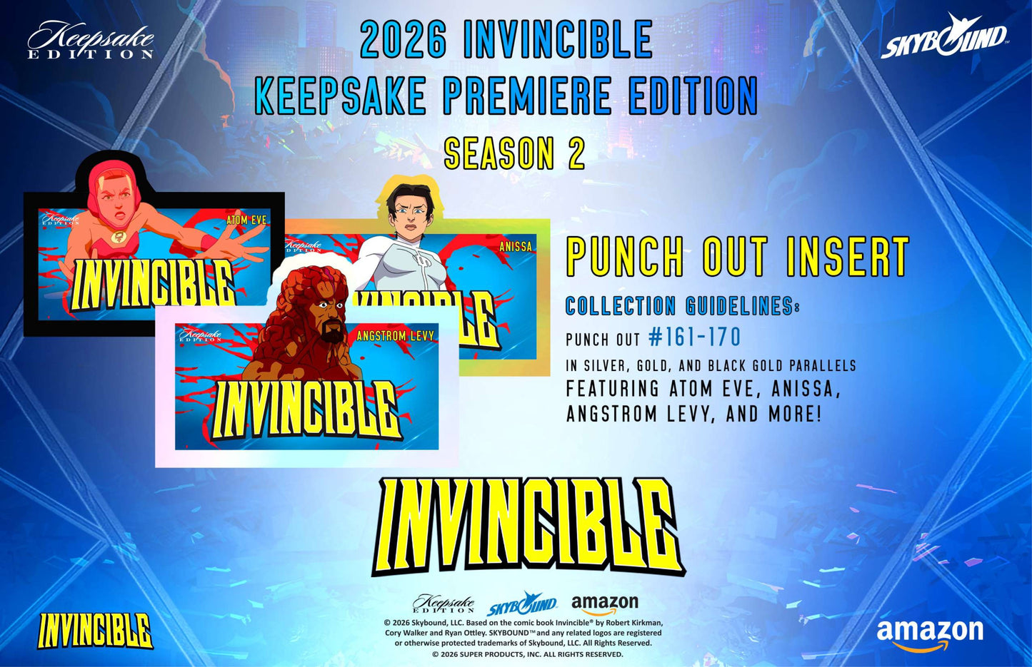 2026 Keepsake Invincible Season 2 Premiere Breaker Edition Box