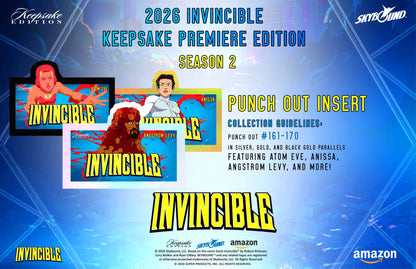 2026 Keepsake Invincible Season 2 Premiere Breaker Edition Box
