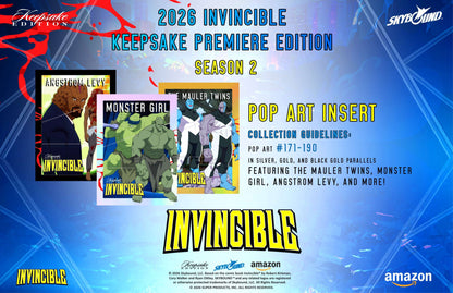 2026 Keepsake Invincible Season 2 Premiere Breaker Edition Box