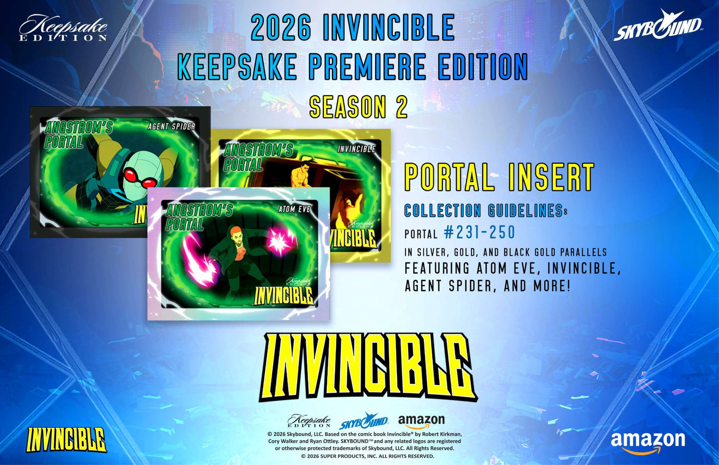 2026 Keepsake Invincible Season 2 Premiere Breaker Edition Box