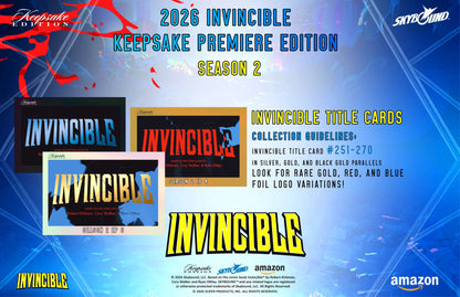 2026 Keepsake Invincible Season 2 Premiere Breaker Edition Box