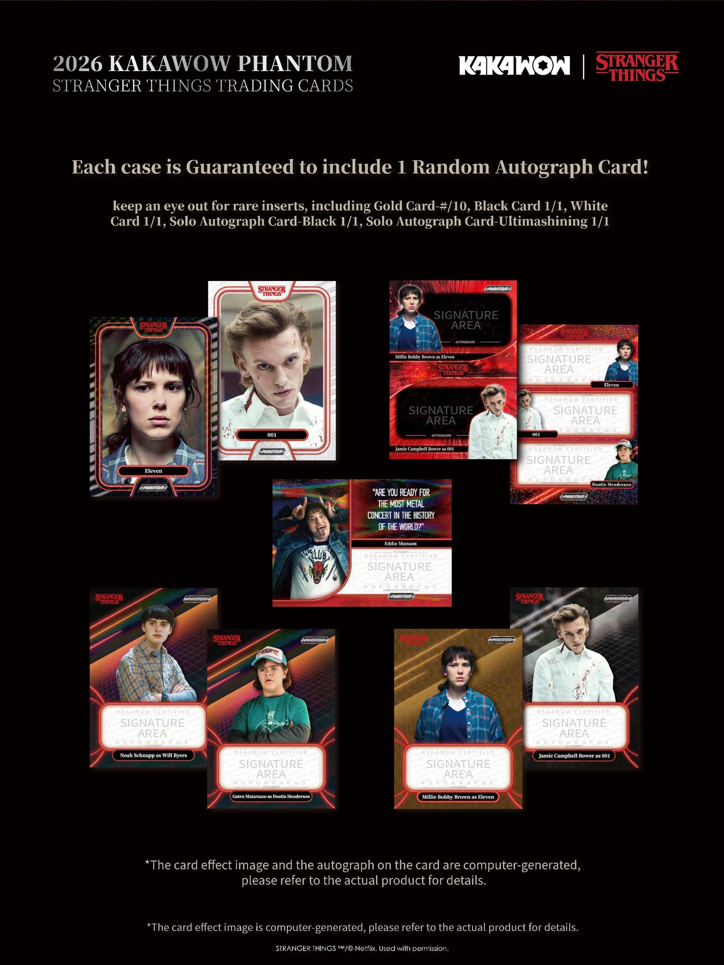 2026 Kakawow Phantom Stranger Things Hobby Box