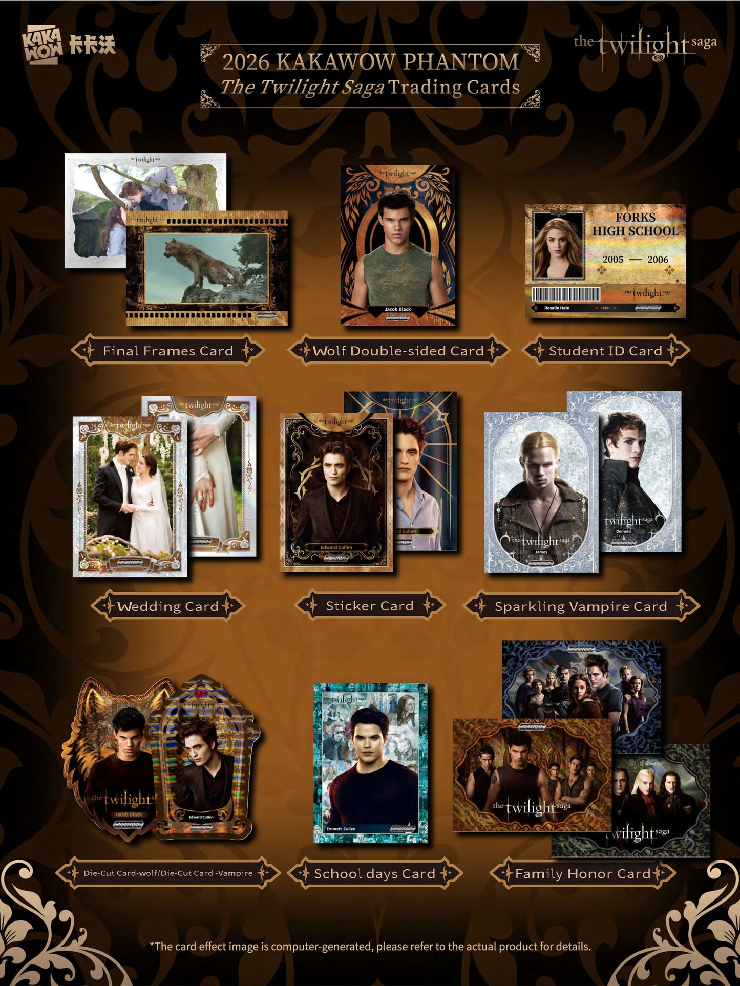2026 Kakawow Phantom The Twilight Saga Hobby Box