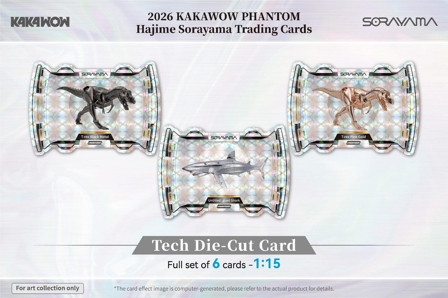 2026 Kakawow Phantom Hajime Sorayama Trading Card Box