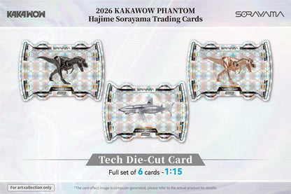 2026 Kakawow Phantom Hajime Sorayama Trading Card Box