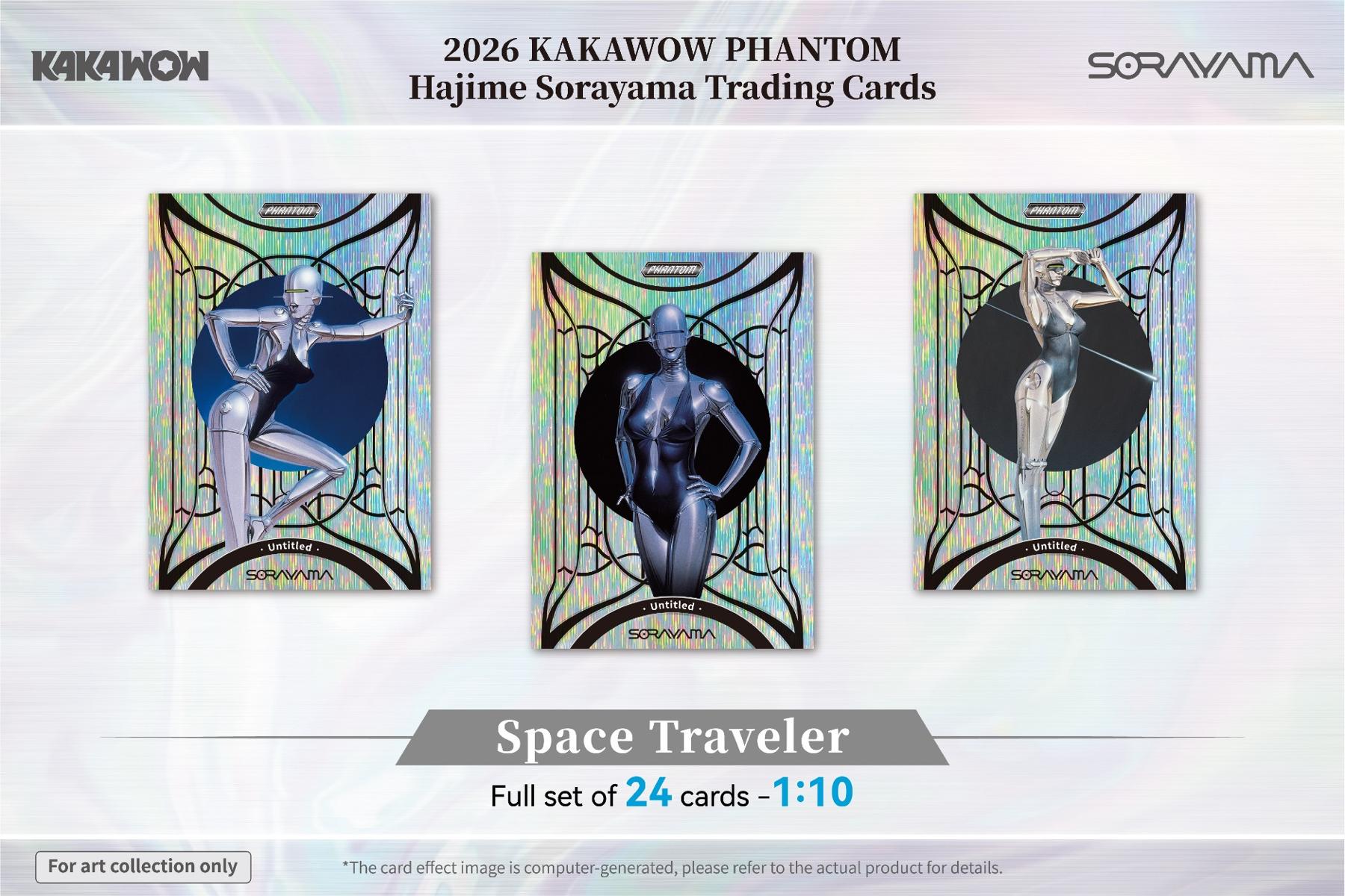 2026 Kakawow Phantom Hajime Sorayama Trading Card Box – Digital Heroes
