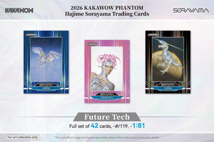 2026 Kakawow Phantom Hajime Sorayama Trading Card Box