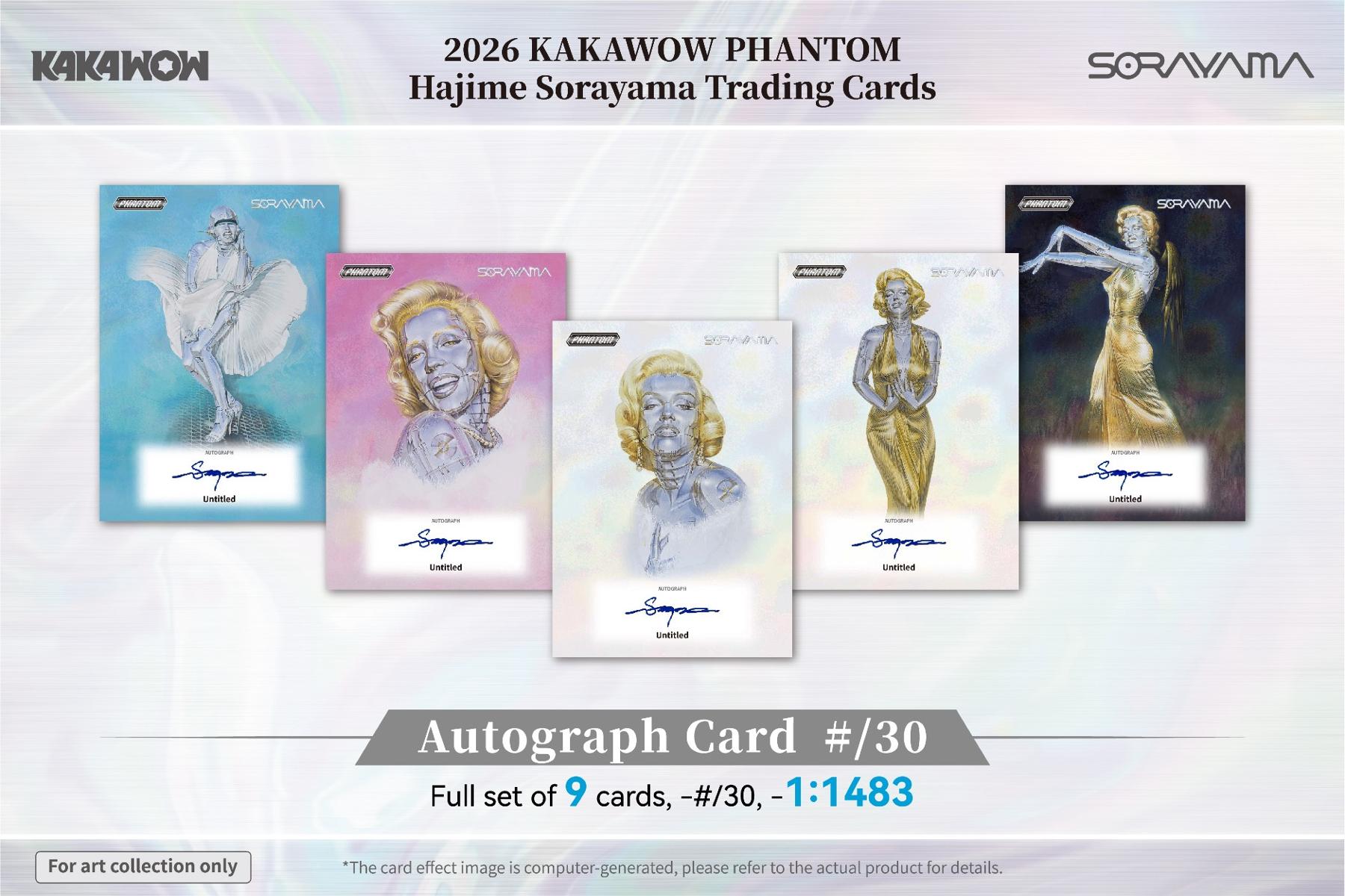 2026 Kakawow Phantom Hajime Sorayama Trading Card Box – Digital Heroes
