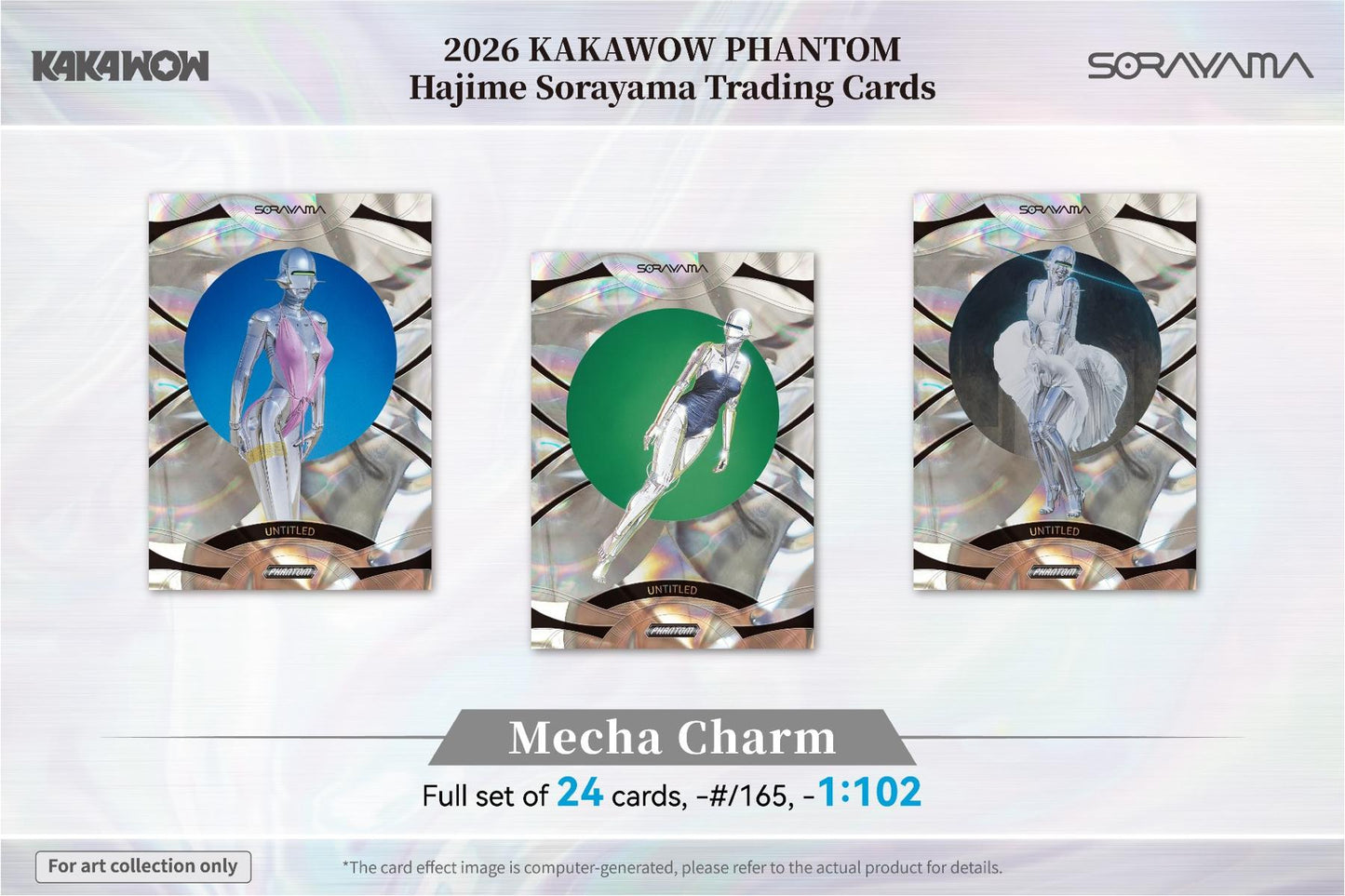 2026 Kakawow Phantom Hajime Sorayama Trading Card Box