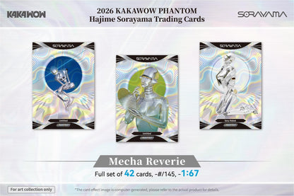2026 Kakawow Phantom Hajime Sorayama Trading Card Box