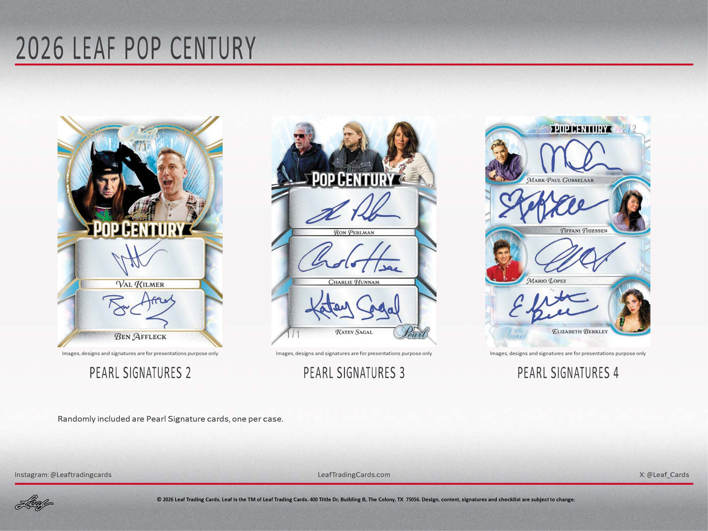 2026 Leaf Pop Century Hobby Box