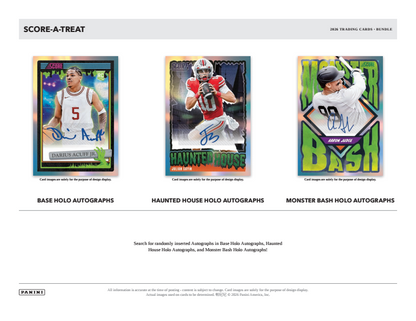 2026 Panini Score-A-Treat Multi-Sport Halloween Treat 40 Pack Bundle