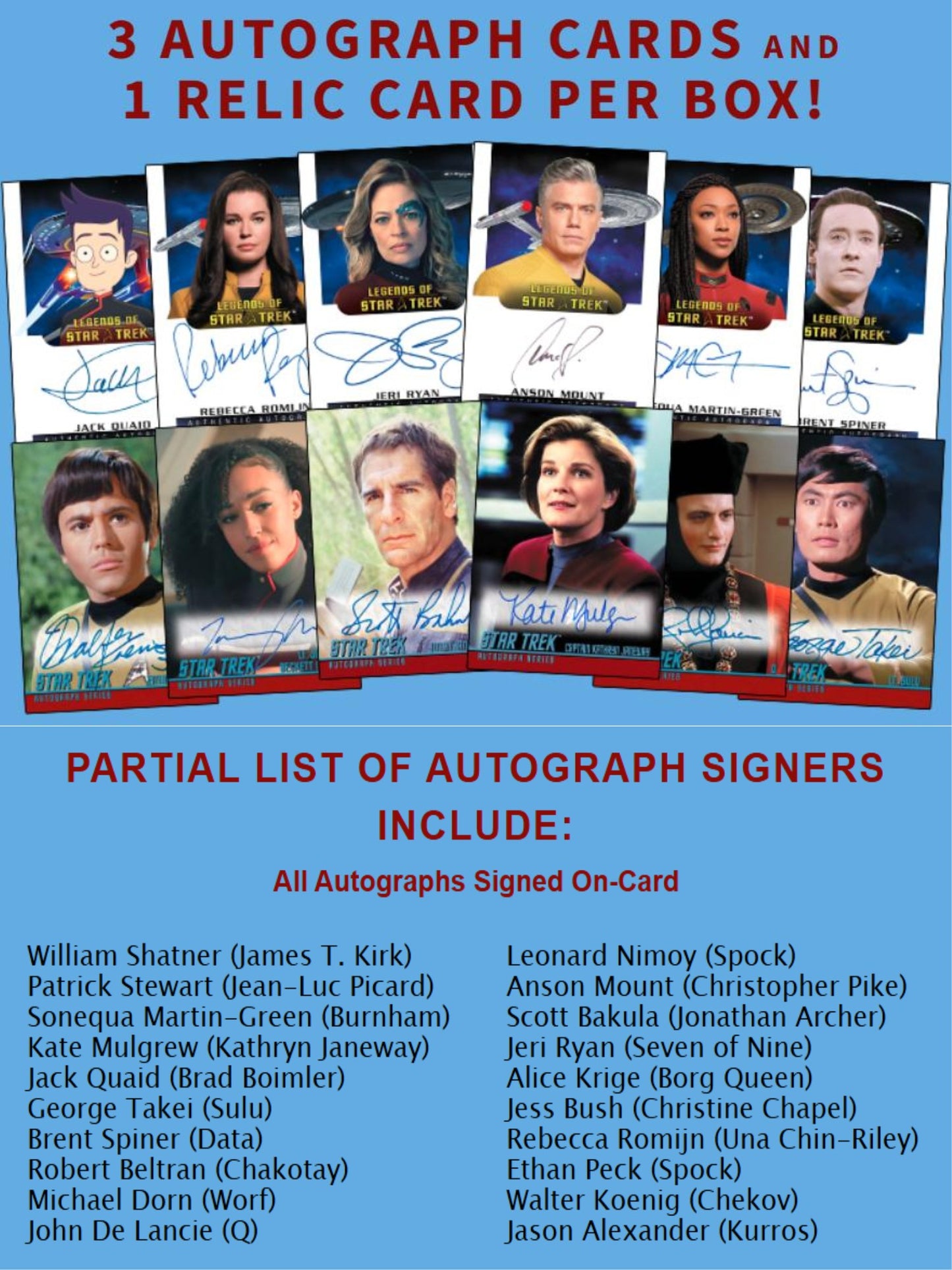 2026 Rittenhouse Star Trek Connections Hobby Box