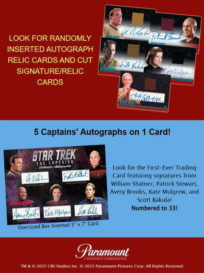2026 Rittenhouse Star Trek Connections Hobby Box