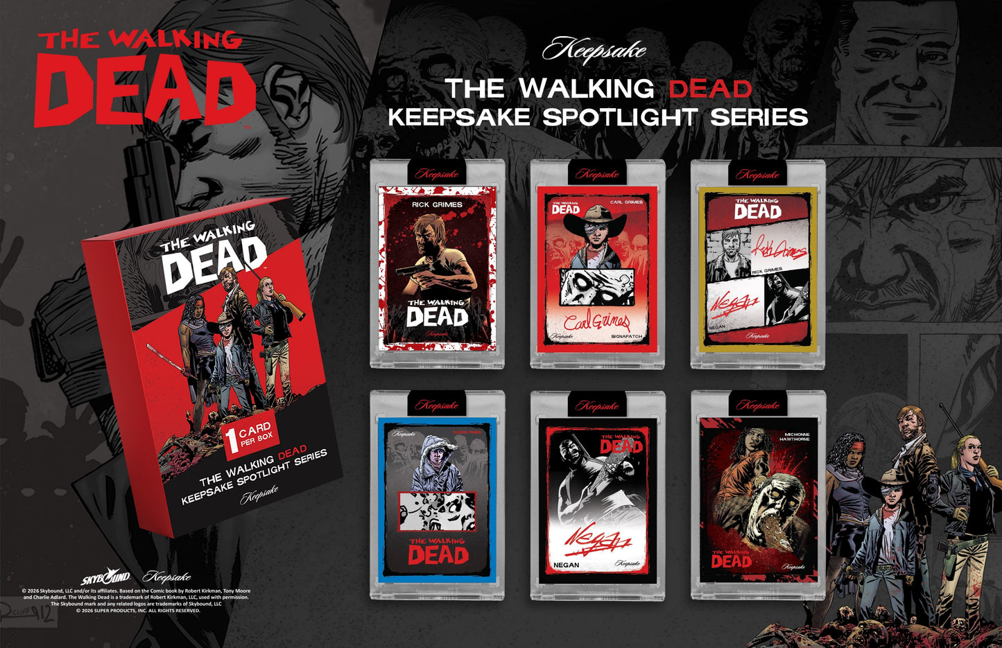 2026 Keepsake Walking Dead Spotlight Series Box