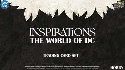 2026 Upper Deck Inspirations The World of DC Hobby Box