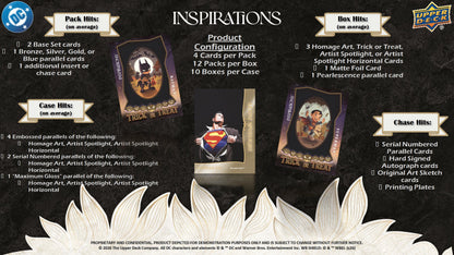 2026 Upper Deck Inspirations The World of DC Hobby Box