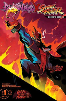 Darkstalkers X Street Fighter Queens Shadow #1 (One Shot) Cover B Brett Bean Variant
