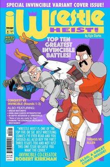 Wrestle Heist #4 (Of 5) Cover B Kyle Starks Invincible Team Up Variant (Mature)