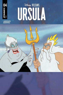 Disney Villains Ursula #4 Cover E Storybook Art Cartoon Head Variant