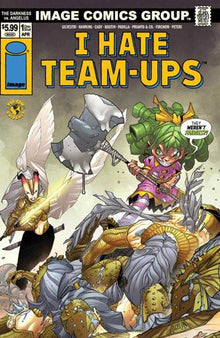Darkness vs Angelus (One Shot) Cover F Pat Boutin I Hate Fairyland Team Up Variant