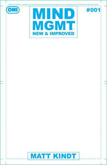 Mind Mgmt New & Improved #1 Cover D Blank Sketch Variant
